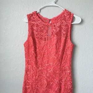 Marina sequin lace maxi dress